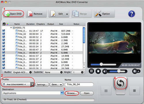 Blu Ray to iPod Converter for Mac