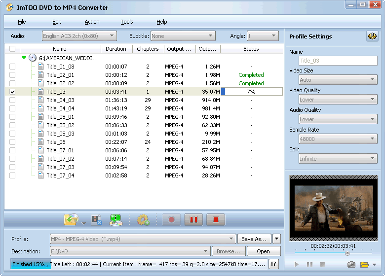 IFO to MP4 Converter