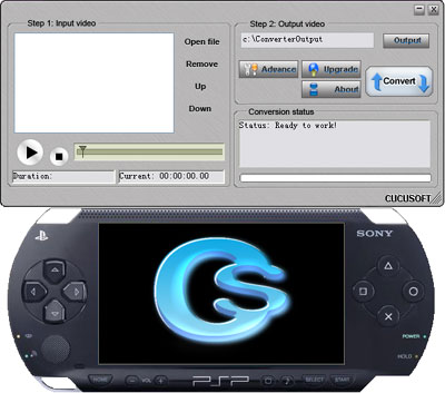 MPEG to PSP Converter