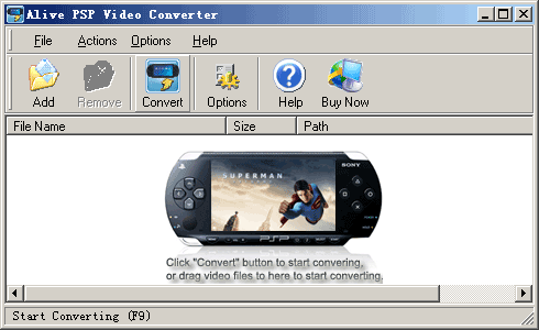 3GP2 to PSP Converter