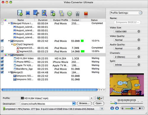 MPEG2 to SWF converter for mac