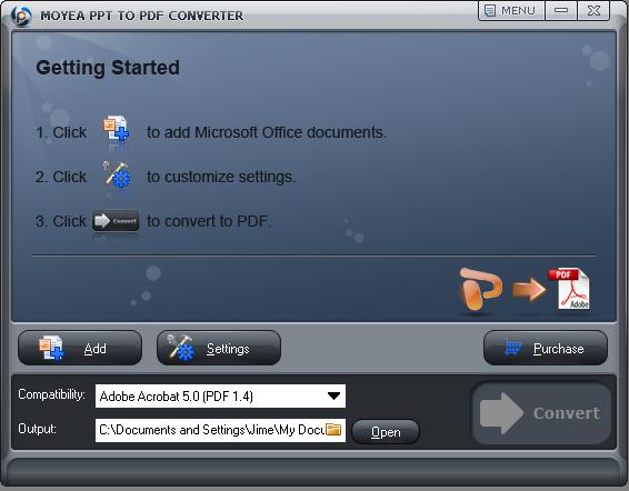 PPT to PDF Converter Set - Convert PowerPoint SlideShow to ...