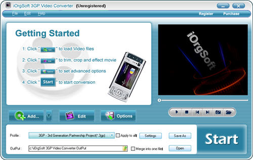 Convert 3GP to Windows Media Player with 3GP Video Converter