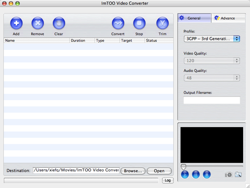 MPG Video Converter for Mac OS