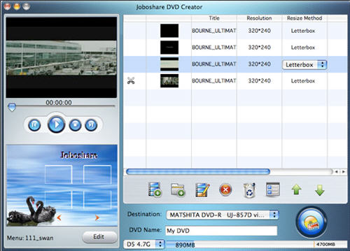 Burn iMovie project to DVD with DVD Creator for Mac
