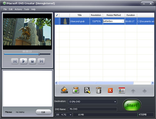 VLC to DVD Creator