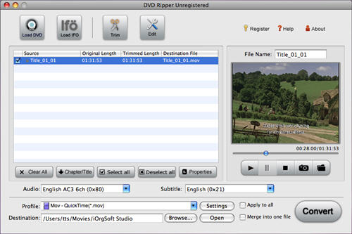 DVD to FCP Converter