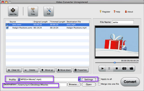 Import wmv to final cut express with wmv to fce converter