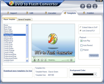DVD to Flash, Movie to Flash, flash video encoder, video flash encoder, convert flash, swf converter, flv converter, convert, video, converter, video convert, video converter, video software, freeware, guides, tutorials, download