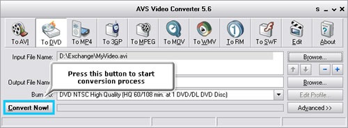DV to DVD Burner