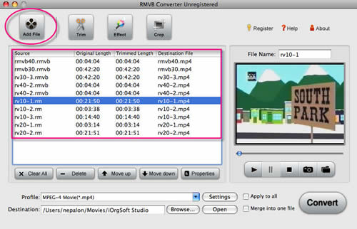RMVB to Video Converter for Mac.