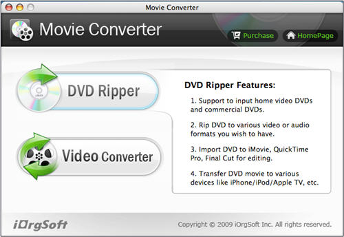 Import DVD to iMovie AVCHD, DV, HDV