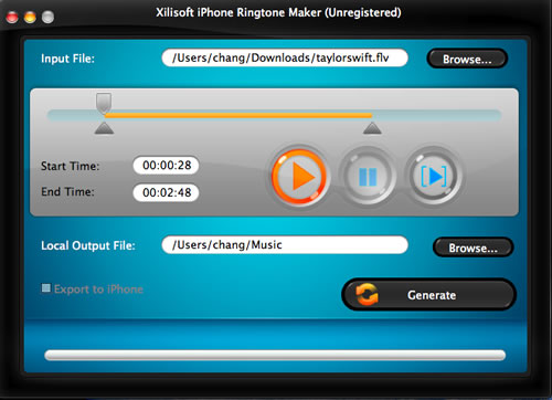 iPhone Ringtone Maker For Mac