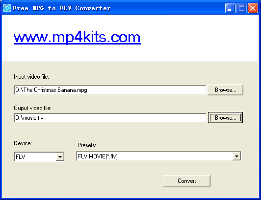 convert flv to mpg with Free FLV to MPG Converter