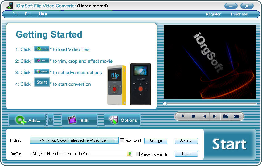 convert/transfer flip video with Flip video converter